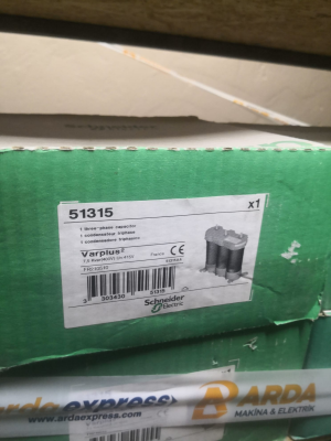 Schneider Electric 51327, Kondansatör - Varplus2 - 400/480V - hafif kirlenmiş şebeke - 9 kva - 1