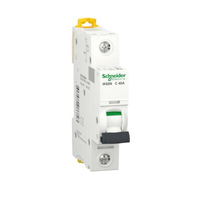 Schneider Electric A9K24140, 40 Amper, 1 Fazlı, C Tipi, Otomatik Sigorta,6kA ,1x40A  - 1