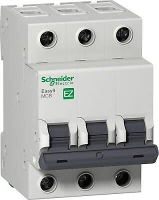 Schneider Electric EZ9F56332, Easy9 MCB 3P 32A C 6000A 400V Otomatik Sigorta                      - 1