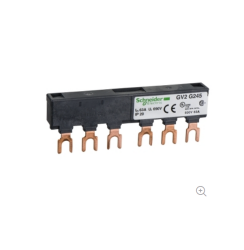 Schneider Electric GV2G245, TeSys GV2, TeSys D ve K ve U - Komb Busbar - 63 A - 2 Dağıtım Kutusu - 45 mm Aralık.