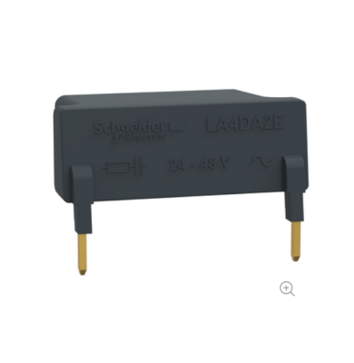 Schneider Electric LA4DA2E, TeSys D - süpresör modülü - RC devresi - 24...48 V AC. - 1