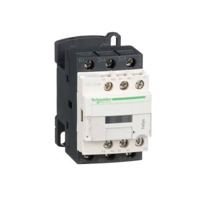 Schneider Electric LC1D18B7, TeSys D 18A 24VAC kontaktör - 1