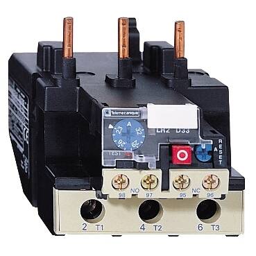 Schneider Electric LR2D3363, motor için termal aşırı yük rölesi - TeSys LR.D - 63...80 A - sınıf 10A - 1