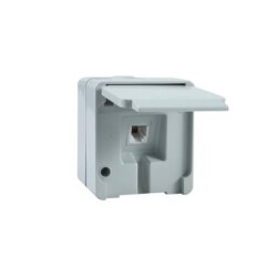 Schneider Electric NML4100133, Nemliyer Gri RJ11 Telefon Prizi
