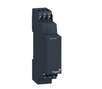 Schneider Electric RM17TG00 ,3 Fazlı Kontrol Rölesi, Harmony Kontrol Röleleri, 5A, 1Co, Vida Konektörleri, 208...480V AC - 1