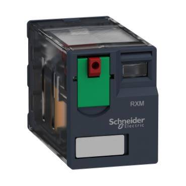 Schneider Electric RXM3AB1P7, Minyatür Fiş Takılabilir Röle, Harmony Elektromekanik Röleler, 10A, 3C/O, Kilitlenebilir Test, 230V AC - 1