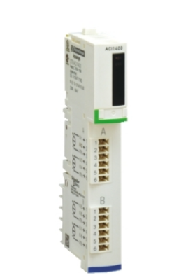 Schneider Electric STBACI1400, standart analog giriş modülü - Modicon STB - 4..20 mA - 8 G -15 bit işaret - 1
