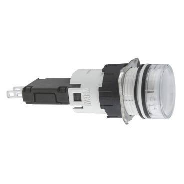 Schneider Electric XB6AV1BB, 12...24V entegre LED'li beyaz eksiksiz pilot ışığı 16 - 1