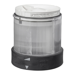 Schneider Electric XVBC2B7, 70 mm ışıklı birim - sabit - renksiz - IP65 - 24 V