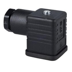 Telemecanique Sensors XZCC43FCP40B, dişi, DIN 43650 A, 4 pimli, dirsekli konnektör - kablo rakoru Pg 11