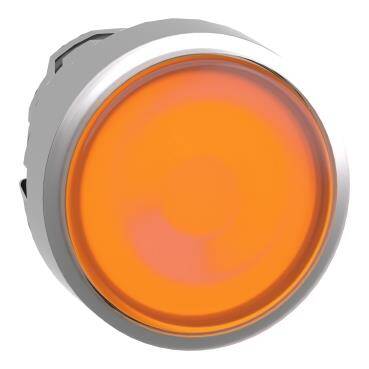 Schneider Electric ZB4BH053, entegre LED için turuncu sıva altı ışıklı basmalı düğme başlığı 22 itme-itme - 1