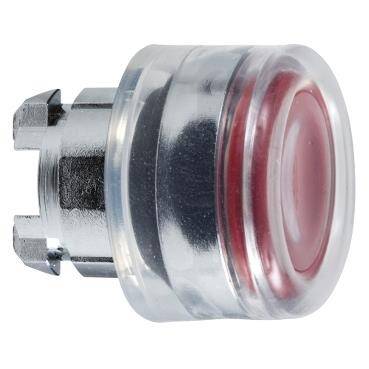 Schneider Electric ZB4BW543, entegre LED için kırmızı sıva altı ışıklı basmalı düğme başlığı 22 yaylı dönüş - 1