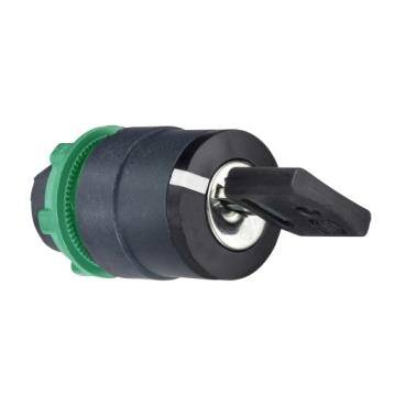 Schneider Electric ZB5AG2, mandal buton başlığı 22 2 konumlu sabit Ronis 455 - 1