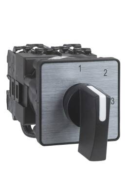 Schneider Electric K1F003MLH, kam ampermetre anahtarı - 3 devre - 12 A - vida montajı - 1
