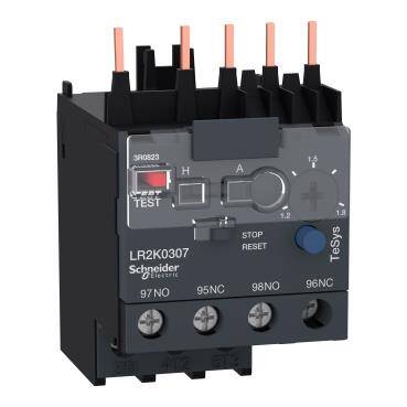 Schneider Electric LR2K0307, 1.2-1.8 Amper, Termik Röle, 1NO+1NC, Kontaktöre Direkt Montaja Uygun, LC1K ve LP1K Serisi İçin - 1