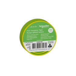 Schneider Thorsman İzole Bant -TEKLİ-19mmx20mt Sarı-Yeşil 2420105