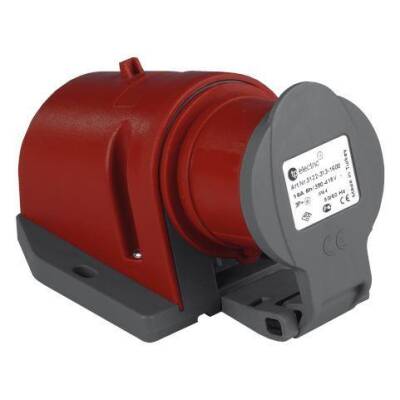 T.plast , 3105 313 1600 5X16A IP44 Duvar Fişi (Koruma Kapaklı) - 1