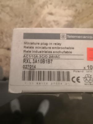 Telemecanique Sensors RXL3A10B1B7, Minyatür Röle - 1