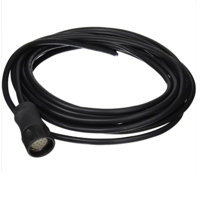 Telemecanique Sensors XCCPM23122L5, Artımsal enkoderlerle kullanım için tasarlanmış, önceden kablolanmış M23 dişi konnektör  - 1
