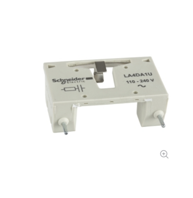 Schneider Electric LA4DA1E, TeSys D - süpresör modülü - RC devresi - 24...48 V AC - 1