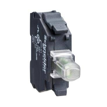 Schneider Electric ZBVB6, Harmony XB4, başlık için aydınlatma bloğu, mavi, Entegr. LED, 24 V AC/DC - 1