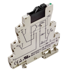 Weidmüler 8607350000, MICROSERIES, Yarı iletken röle, Nominal kontrol gerilimi: 24 V DC ±%20, Nominal anahtarlama gerilimi: 3...33 V DC, Sürekli akım: 2 A, Vidalı bağlantı