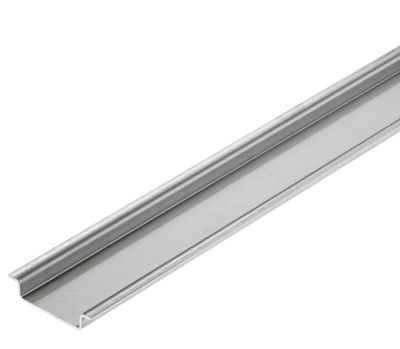 Weidmüller 0330800000, Klemens rayı, Aksesuarlar, Alüminyum, işlenmemiş, Genişlik: 2000 mm, Yükseklik: 35 mm, Derinlik: 7,5 mm - 1