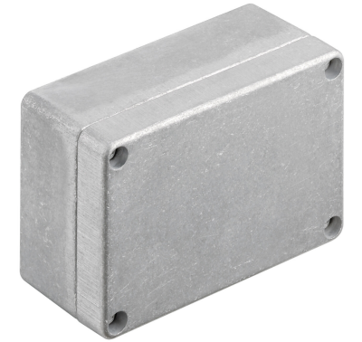 Weidmüller 0342100000, Klippon K (boş alüminyum muhafaza), Boş muhafaza, Alüminyum muhafaza, Yükseklik: 70 mm, Genişlik: 100 mm, Derinlik: 45 mm, Temel malzeme: Alüminyum AlSi12, işlenmemiş, gümüş rengi - 1