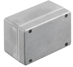 Weidmüller 0342300000, Klippon K (boş alüminyum muhafaza), Boş muhafaza, Alüminyum muhafaza, Yükseklik: 82 mm, Genişlik: 130 mm, Derinlik: 72 mm, Temel malzeme: Alüminyum AlSi12, işlenmemiş, gümüş rengi