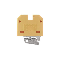 Weidmüller 0474360000, PE klemensi, Vidalı bağlantı, sarı, yeşil, 2,5 mm², 800 V, Bağlantı sayısı: 2, Kat sayısı: 1, TS 32, V-2, PA 66