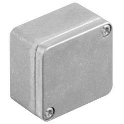 Weidmüller 0573200000, Klippon K (boş alüminyum muhafaza), Boş muhafaza, Alüminyum muhafaza, Yükseklik: 45 mm, Genişlik: 50 mm, Derinlik: 30 mm, Temel malzeme: Alüminyum AlSi12, işlenmemiş, gümüş rengi