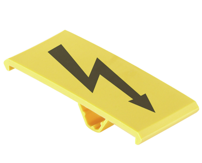 Weidmüller 1062860000, Grup işaretleyicileri, Kapak, 64 x 27 mm, mm cinsinden adım aralığı (P): 27,00 Weidmueller, sarı - 1