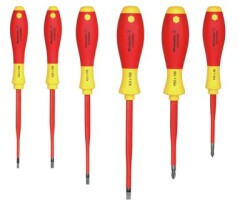 WEIDMULLER 1274750000 İZOLELI TORNAVIDA SETI- 4 DÜZ/2 YILDIZ(İNCE SERI) SET SL S 3.5/4.0/5.5/6.5/PH1/2