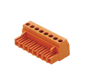 Weidmüller 1282360000, PCB fişli konnektör, dişi fiş, 5,08 mm, Kutup sayısı: 8, 180°, Sıkıştırma yatağı bağlantısı, Sıkıştırma aralığı, maks.: 1,5 mm², Kutu - 1