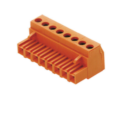 Weidmüller 1283360000, PCB fişli konnektör, dişi fiş, 5,08 mm, Kutup sayısı: 18, 180°, Sıkıştırma boyunduruğu bağlantısı, İletken kesiti (nominal bağlantı), maks.: 1,5 mm²