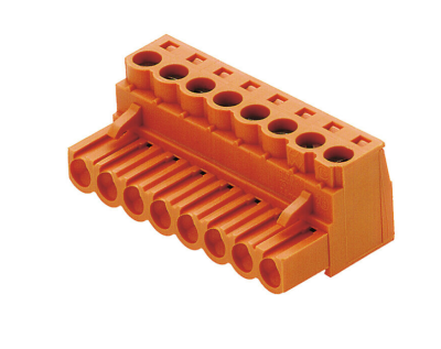 Weidmüller 1526460000, PCB fişli konnektör, dişi fiş, 5,08 mm, Kutup sayısı: 2, 180°, Sıkıştırma boyunduruğu bağlantısı, İletken kesiti (nominal bağlantı), maks.: 3,31 mm² - 1