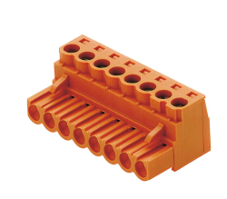Weidmüller 1528460000, PCB fişli konnektör, dişi fiş, 5,08 mm, Kutup sayısı: 22, 180°, Sıkıştırma boyunduruğu bağlantısı, İletken kesiti (nominal bağlantı), maks.: 3,31 mm²