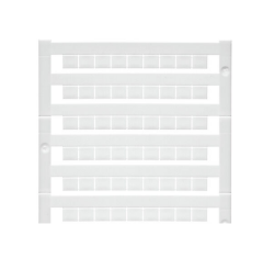 Weidmüller 1609840000, Dekafix, Klemens etiketi, 5 x 6,5 mm, mm cinsinden adım aralığı (P): 6,50 Weidmueller, beyaz