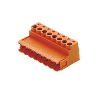 Weidmüller 1627300000, PCB fişli konnektör, erkek fiş, 5,08 mm, Kutup sayısı: 8, 180°, Sıkıştırma boyunduruğu bağlantısı, İletken kesiti (nominal bağlantı), maks.: 3,31 mm² - 1