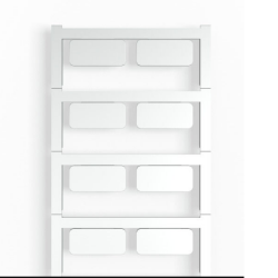 Weidmüller 1713700000, SwitchMark, Cihaz etiketleri, 12,5 x 27 mm, SwitchMark taşıyıcısı, gümüş