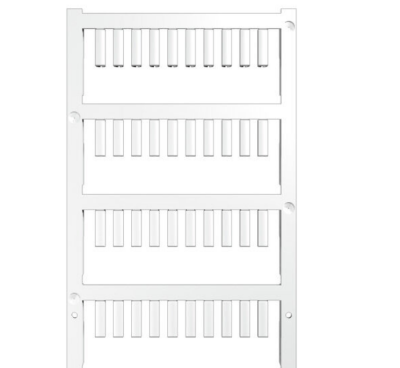 Weidmüller 1919240000, SlimFix, iletken ve kablo işaretleyicileri, 1,2 - 1,6 mm, 12 x 3,2 mm, beyaz - 1