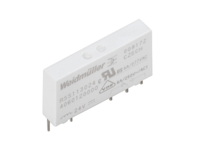 Weidmüller 4061600000, TERMSERIES, Röle, Kontak sayısı: 1, CO kontağı (değiştirici kontak) AgNi altın kaplama, Nominal kontrol gerilimi: 60 V DC, Sürekli akım: 6 A, Geçmeli bağlantı, Test butonu: Yok - 1