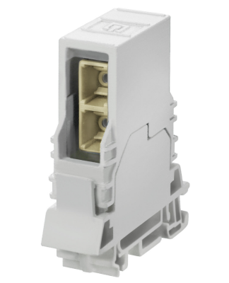 Weidmüller 8446970000, Montaj rayı prizi, fiber optik, SC dubleks, çok modlu (multimode), GOF, POF, IP20 - 1