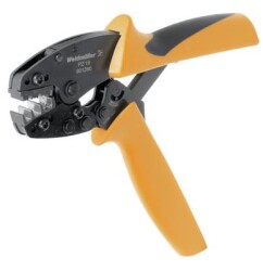 Weidmüller 9012600000, Presleme aleti, Tel ucu ferülleri için sıkma aleti, 6mm², 16mm², Çentik sıkma