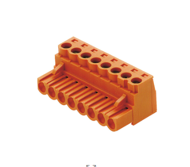 Weidmüller 1527060000, PCB fişli konnektör, dişi fiş, 5,08 mm, Kutup sayısı: 8, 180°, Sıkıştırma yatağı bağlantısı, Sıkıştırma aralığı, maks.: 3,31 mm² - 1