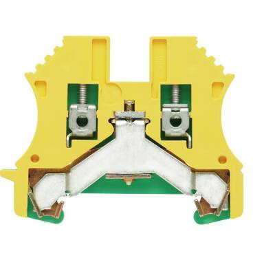 WEIDMULLER W 1010000000 WPE 2,5 SARI/YEŞİL MODÜLER KELEPÇE  - 1